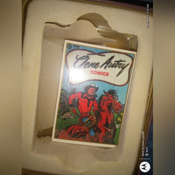 1995 Gene Autry Comic Card Set Series 1 With Mini Tin Lunchbox Sealed - Picture 6 of 9